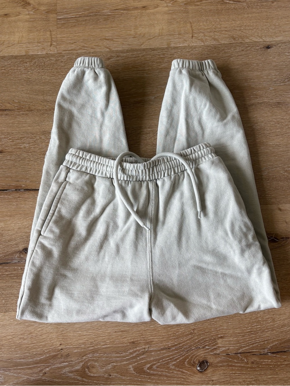 Light Green Drawstring Jogger Sweats
